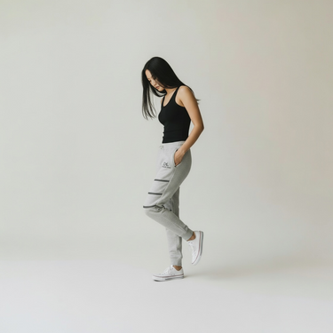 Multi Zipper Sweatpants
