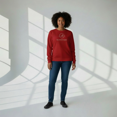 Dipherent Label 3D Embroidery Sweatshirt