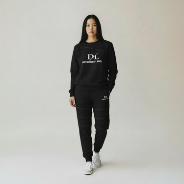 Multi Zipper Pullover Sweatshirt