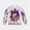 Abstract Woman Terry Crewneck Pullover